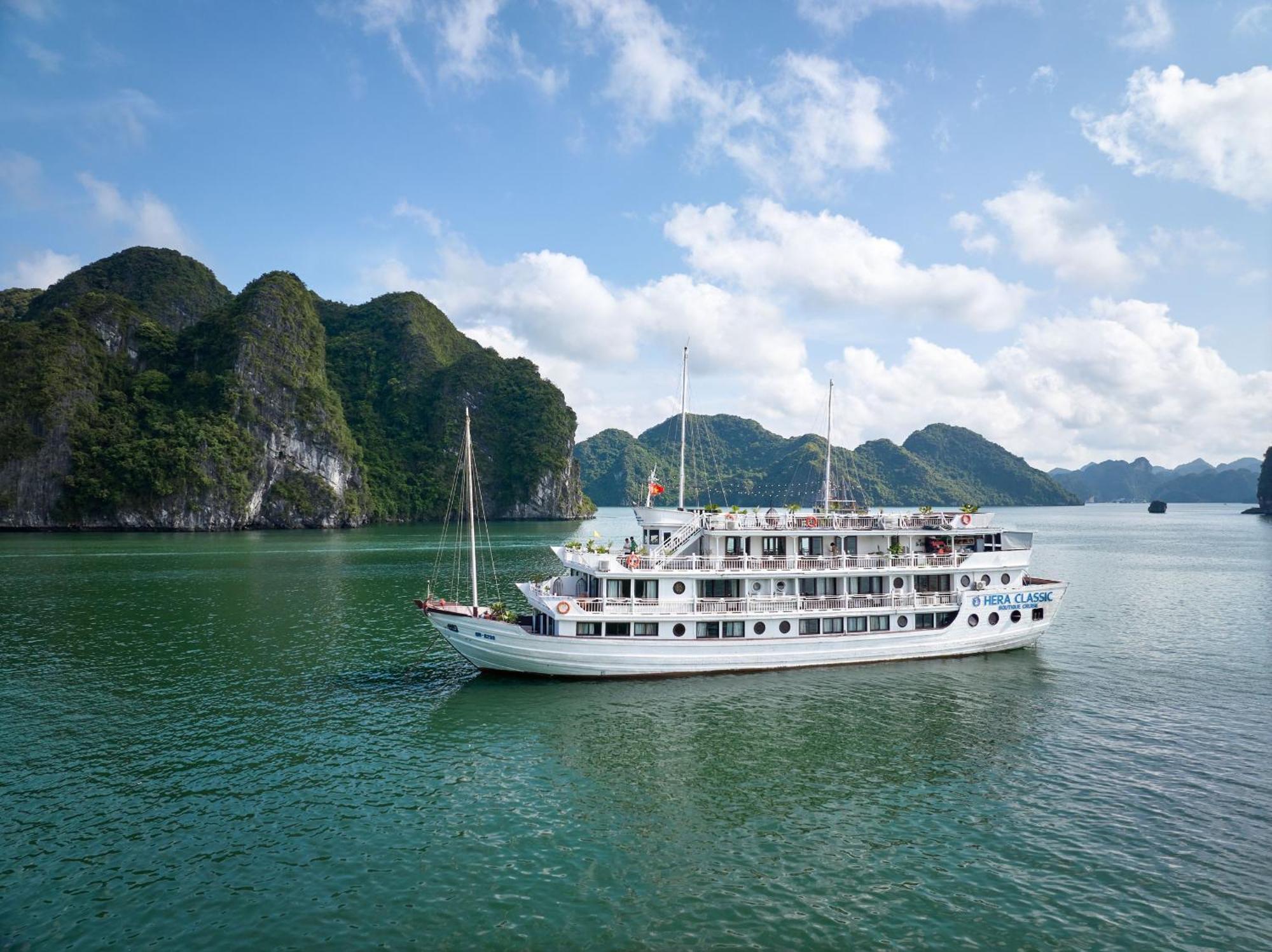Hera Boutique Cruise Ha Long Bay 외부 사진
